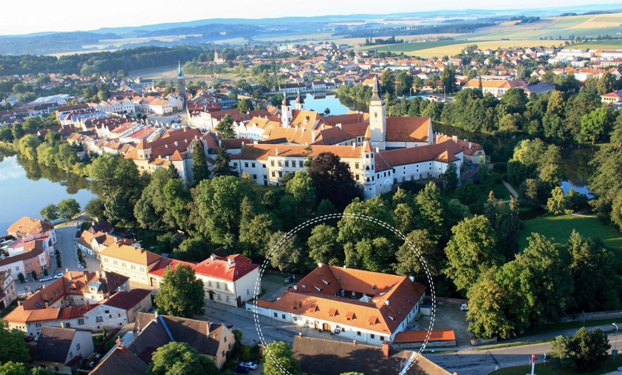 Hotel U Hrabenky Telč Kültér fotó